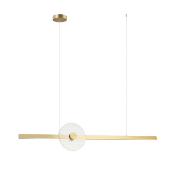 Zambelis  arany-fehér LED függesztett lámpa (ZAM-25426) LED 1 izzós IP20