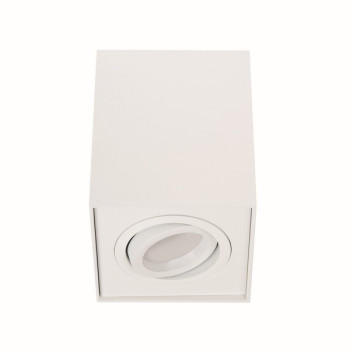 Maxlight Basic Square fehér mennyzeti lámpa (MAX-C0070) GU10 1 izzós IP20