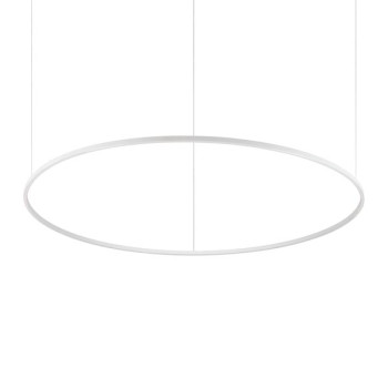 Ideal Lux Oracle Slim Round fehér LED függesztett lámpa (IDE-285078) LED 1 izzós IP20