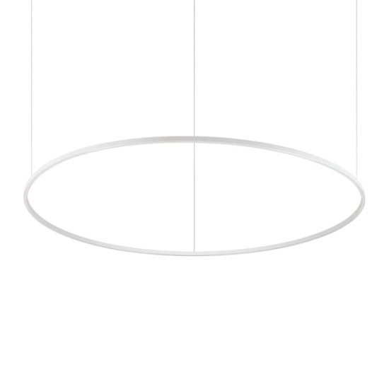 Ideal Lux Oracle Slim Round fehér LED függesztett lámpa (IDE-285078) LED 1 izzós IP20