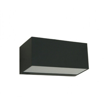 Norlys Asker Big fekete LED kültéri fali lámpa (NO-1300B) LED 1 izzós IP65