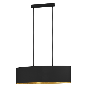 EGLO ZARAGOZA arany-fekete függesztett lámpa (EG-900147) E27 2 izzós IP20