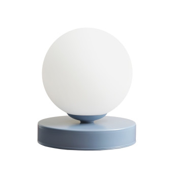 Aldex Ball bézs-fehér asztali lámpa (ALD-1076B16_S) E14 1 izzós IP20
