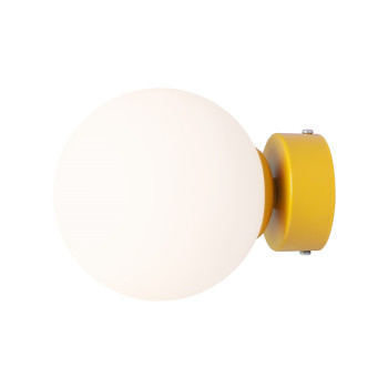 Aldex Ball sárga-fehér fali lámpa (ALD-1076C14_S) E14 1 izzós IP20