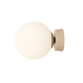 Aldex Ball bézs-fehér fali lámpa (ALD-1076C17_S) E14 1 izzós IP20