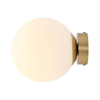 Aldex Ball sárgaréz-fehér fali lámpa (ALD-1076C40_M) E27 1 izzós IP20