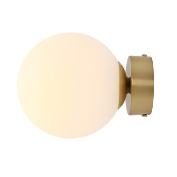 Aldex Ball sárgaréz-fehér fali lámpa (ALD-1076C40_S) E14 1 izzós IP20