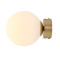 Aldex Ball sárgaréz-fehér fali lámpa (ALD-1076C40_S) E14 1 izzós IP20