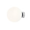Aldex Ball króm-fehér fali lámpa (ALD-1076C4_M) E27 1 izzós IP20