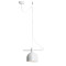 Aldex Beryl fehér függesztett lámpa (ALD-976G) E27 1 izzós IP20