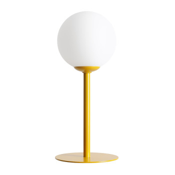 Aldex Pinne mustár-fehér asztali lámpa (ALD-1080B14) E14 1 izzós IP20