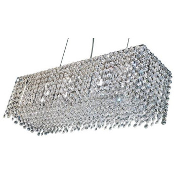 Azzardo Roma átlátszó függesztett lámpa (AZ-1510) G4 8 izzós IP20