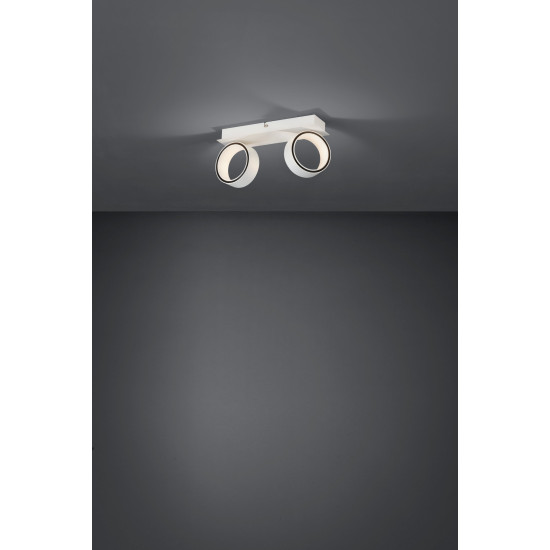 Eglo Albariza fehér LED mennyezeti spotlámpa (EG-39585) LED 2 izzós IP20