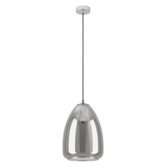 EGLO ALOBRASE króm függesztett lámpa (EG-98614) E27 1 izzós IP20