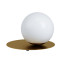 Eglo Arenales fehér-sárgaréz asztali lámpa (EGL-39954) E27 1 izzós IP20