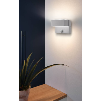 Eglo Azzinano ezüst-fehér LED kültéri fali lámpa (EG-97159) LED 1 izzós IP44