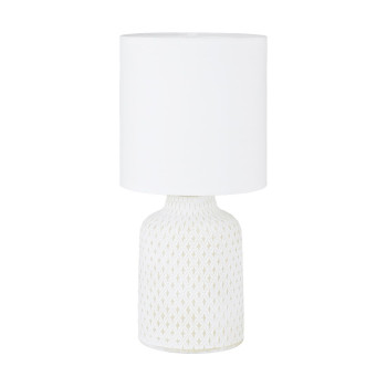 EGLO BELLARIVA krém - fehér asztali lámpa (EG-97773) E14 1 izzós IP20