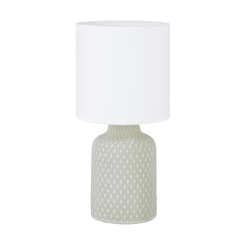 EGLO BELLARIVA szürke - fehér asztali lámpa (EG-97774) E14 1 izzós IP20