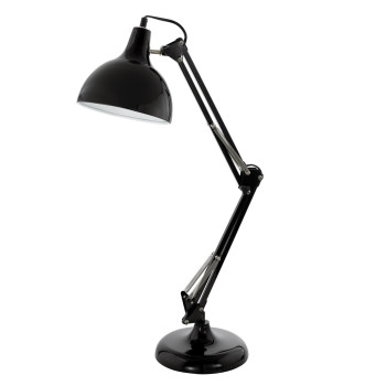 EGLO BORGILLIO fekete asztali lámpa (EG-94697) E27 1 izzós IP20