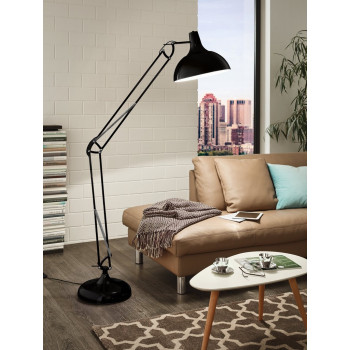 EGLO BORGILLIO fekete LED állólámpa (EG-94698) E27 1 izzós IP20