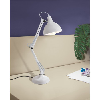 EGLO BORGILLIO fehér asztali lámpa (EG-94699) E27 1 izzós IP20