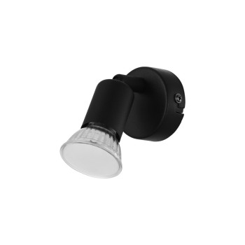 EGLO BUZZ-LED fekete LED spot lámpa (EG-32428) GU10 1 izzós IP20