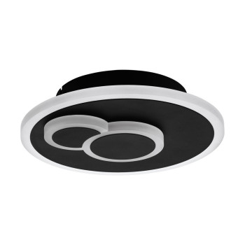 EGLO CADEGAL fekete - fehér LED mennyezeti lámpa (EG-30659) LED 1 izzós IP20