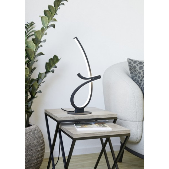 Eglo Cardoncito fekete LED asztali lámpa (EG-902348) LED 1 izzós IP20