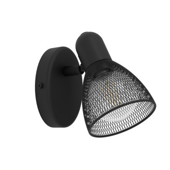 EGLO CAROVIGNO fekete LED spot lámpa (EG-98621) E14 1 izzós IP20