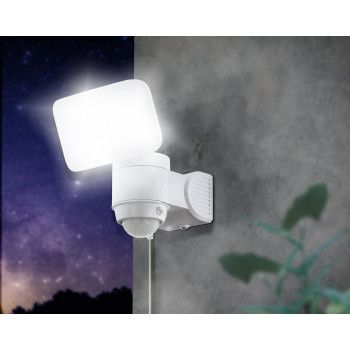 Eglo Casabas fehér napelemes fali lámpa (EGL-98196) SOLAR-LED 1 izzós IP44