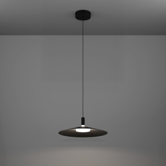 Eglo Conomavilla-Z fekete LED függesztett lámpa (EG-902183) LED 1 izzós IP20