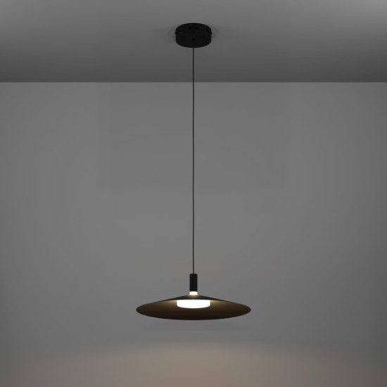 Eglo Conomavilla-Z fekete LED függesztett lámpa (EG-902183) LED 1 izzós IP20