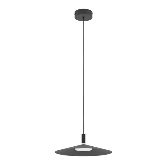 Eglo Conomavilla-Z fekete LED függesztett lámpa (EG-902183) LED 1 izzós IP20
