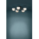 Eglo Copillos fekete-átlátszó LED mennyezeti lámpa (EGL-39874) LED 5 izzós IP20