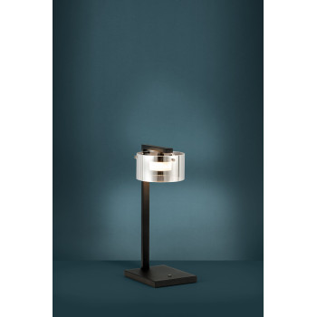 Eglo Copillos fekete-átlátszó LED asztali lámpa (EGL-39877) LED 1 izzós IP20