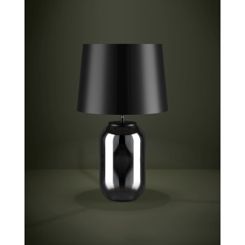 Eglo Cuite fekete asztali lámpa (EG-390063) E27 1 izzós IP20