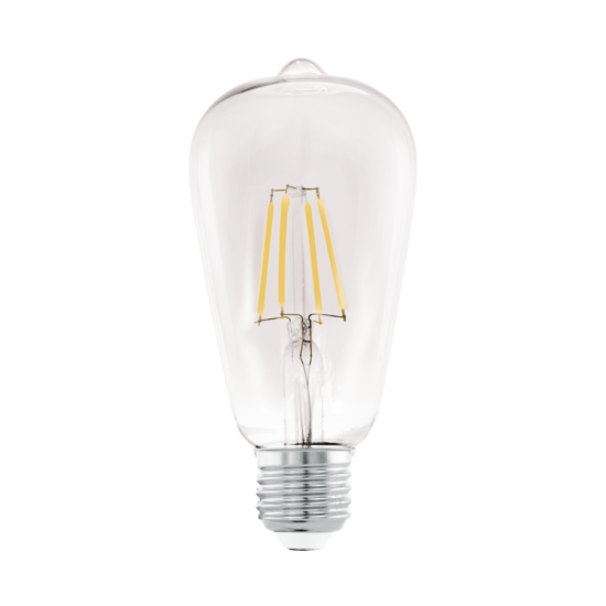 Eglo E27 LED izzó 7W 2700 Kelvin-60W-ot kiváltó átlátszó filament LED izzó (EG-110012) E27