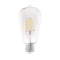 Eglo E27 LED izzó 7W 2700 Kelvin-60W-ot kiváltó átlátszó filament LED izzó (EG-110012) E27