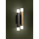 Eglo Estanterios fekete-barna LED fali lámpa (EG-390223) LED 4 izzós IP20