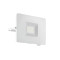 Eglo Faedo 3 fehér-átlátszó LED kültéri fali lámpa (EGL-33154) LED 1 izzós IP65