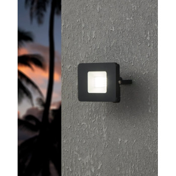 Eglo Faedo 3 fekete-átlátszó LED kültéri fali lámpa (EGL-97456) LED 1 izzós IP65