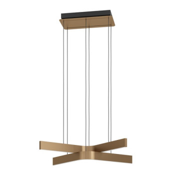 Eglo Folcino-Z fekete-bronz LED függesztett lámpa (EG-901864) LED 2 izzós IP20