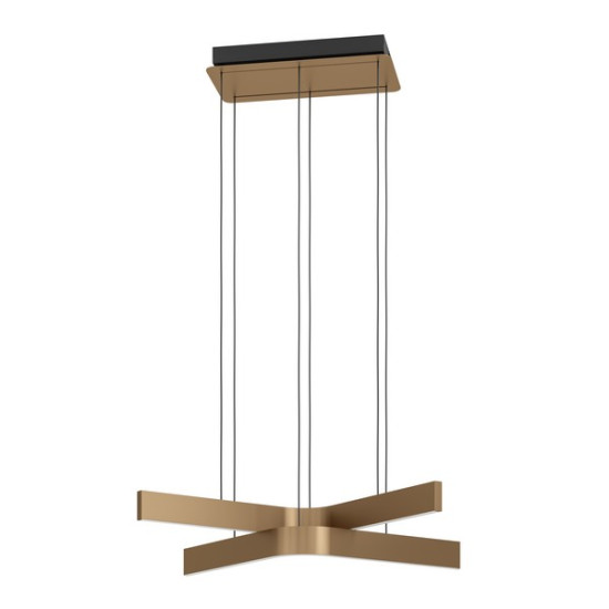 Eglo Folcino-Z fekete-bronz LED függesztett lámpa (EG-901864) LED 2 izzós IP20