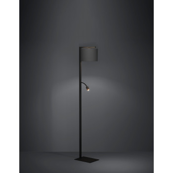 Eglo Foligno fekete LED állólámpa (EG-390068) E27;LED 2 izzós IP20