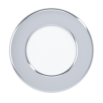 EGLO FUEVA 5 króm - fehér fürdőszobai LED beépíthető lámpa (EG-99208) LED 1 izzós IP44