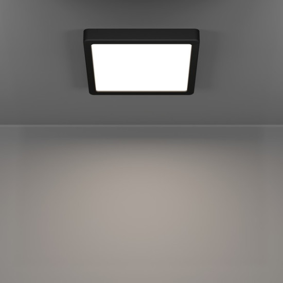 Eglo Fueva 6-Z fekete LED mennyezeti lámpa (EG-901374) LED 1 izzós IP44