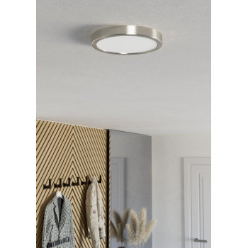 Eglo Fueva 6-Z matt nikkel LED mennyezeti lámpa (EG-901381) LED 1 izzós IP44