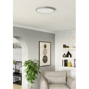 Eglo Fueva 6-Z matt nikkel LED mennyezeti lámpa (EG-901421) LED 1 izzós IP44