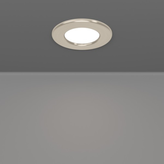 Eglo Fueva 6-Z matt nikkel LED mennyezetbe építhető lámpa szett (EG-901434) LED 3 izzós IP44