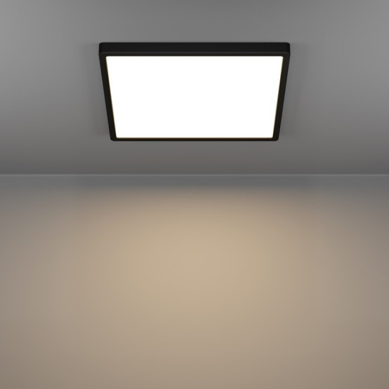 Eglo Fueva 6-Z fekete LED mennyezeti lámpa (EG-901728) LED 1 izzós IP44